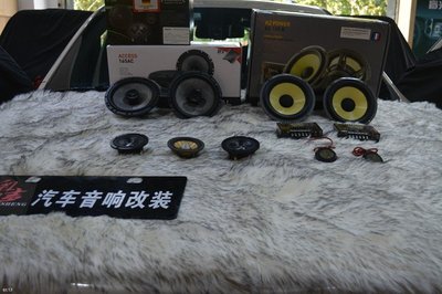 深圳粵聲汽車音響改裝:Jeep大切諾基改裝法國勁浪汽車音響系統
